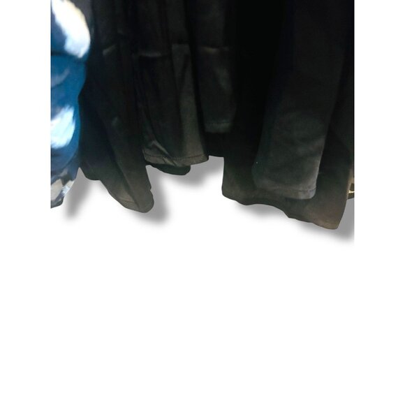 Anthropologie Maeve Black White Polka Dot Midi Dress Sheer Lined Plus Size 1X - Picture 6 of 16